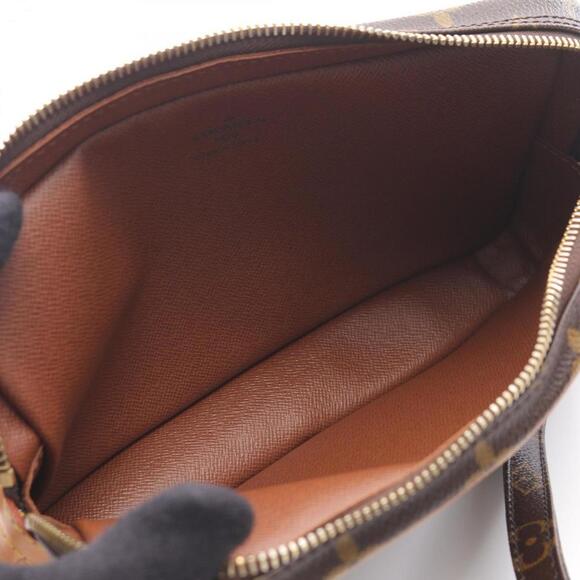 LOUIS VUITTON Brown Monogram Leather Shoulder Bag - Picture 3 of 8
